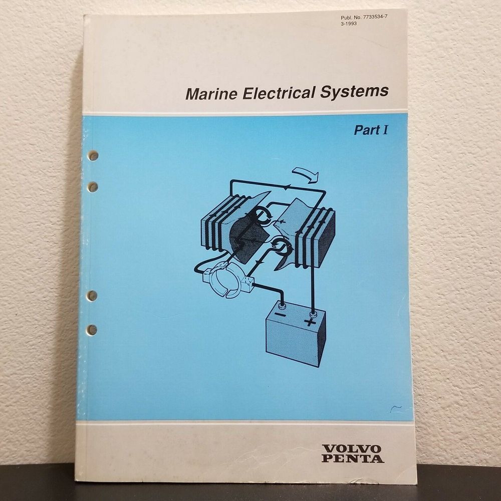 Volvo Penta Marine Electrical Systems Part 1 Manual 3/1993 - 7733534-7
